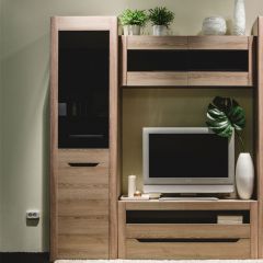 АФИНА А16 Шкаф МЦН Ясень Таормина в Менделеевске - mendeleevsk.mebel24.online | фото 2