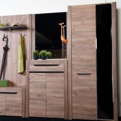 АФИНА Прихожая крафт в Менделеевске - mendeleevsk.mebel24.online | фото 2