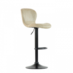 Барный стул Barneo N-86 Time / Black / VPU Beige Vintage PK970-1 в Менделеевске - mendeleevsk.mebel24.online | фото
