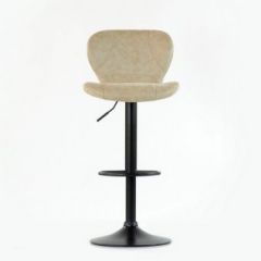 Барный стул Barneo N-86 Time / Black / VPU Beige Vintage PK970-1 в Менделеевске - mendeleevsk.mebel24.online | фото 2
