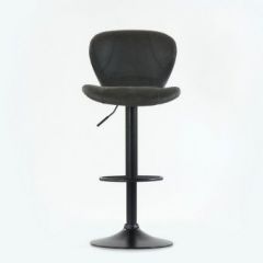 Барный стул Barneo N-86 Time / Black / VPU Dark Gray Vintage серый винтаж 970-11 в Менделеевске - mendeleevsk.mebel24.online | фото 3