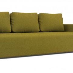 Диван Алиса 4 Bahama GREEN - Teos Dark Brown в Менделеевске - mendeleevsk.mebel24.online | фото