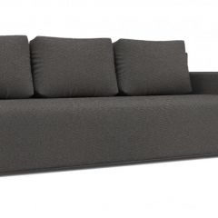 Диван Алиса 4 Bahama STEEL - Teos Dark Brown в Менделеевске - mendeleevsk.mebel24.online | фото