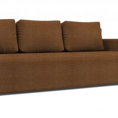 Диван Алиса 4 Shaggy BROWN - Teos Dark Brown в Менделеевске - mendeleevsk.mebel24.online | фото