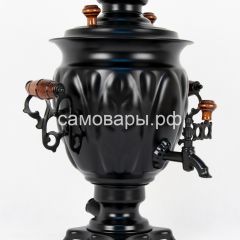 Электрический самовар "Черный Русский" матовый желудь в наборе на 3 литра. Ограниченная серия. в Менделеевске - mendeleevsk.mebel24.online | фото 3