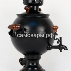 Электрический самовар "Черный Русский" матовый шар на 3 литра. Ограниченная серия. в Менделеевске - mendeleevsk.mebel24.online | фото 3