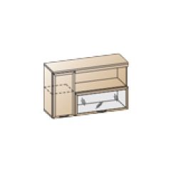 Гостиная Карина Композиция 16 (Акация Молдау) в Менделеевске - mendeleevsk.mebel24.online | фото 3
