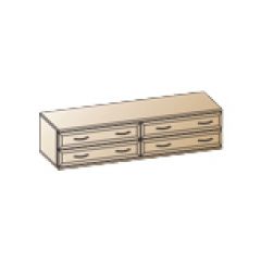 Гостиная Карина Композиция 16 (Акация Молдау) в Менделеевске - mendeleevsk.mebel24.online | фото 4