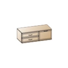 Гостиная Карина Композиция 24 (Акация Молдау) в Менделеевске - mendeleevsk.mebel24.online | фото 5