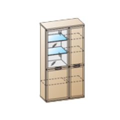Гостиная Карина Композиция 24 (Снежный ясень) в Менделеевске - mendeleevsk.mebel24.online | фото 2
