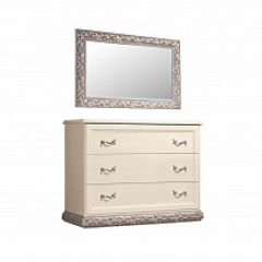 Комод Тиффани штрих-лак/серебро (ТФКМ-1) в Менделеевске - mendeleevsk.mebel24.online | фото