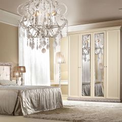 Комод Тиффани штрих-лак/серебро (ТФКМ-1) в Менделеевске - mendeleevsk.mebel24.online | фото 2