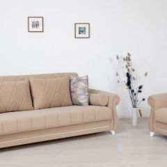 Комплект Роуз ТД 412 диван-кровать + кресло + комплект подушек в Менделеевске - mendeleevsk.mebel24.online | фото