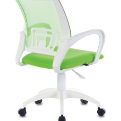 Кресло BRABIX "Fly MG-396W", пластик белый, сетка, салатовое, 532403 в Менделеевске - mendeleevsk.mebel24.online | фото 3