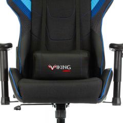 Кресло игровое Бюрократ VIKING 4 AERO BLUE черный/синий в Менделеевске - mendeleevsk.mebel24.online | фото 7