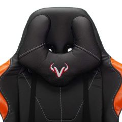 Кресло игровое Бюрократ VIKING 5 AERO ORANGE черный/оранжевый в Менделеевске - mendeleevsk.mebel24.online | фото 6
