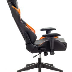 Кресло игровое Бюрократ VIKING 5 AERO ORANGE черный/оранжевый в Менделеевске - mendeleevsk.mebel24.online | фото 2