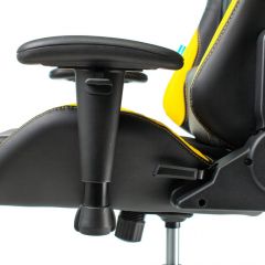 Кресло игровое Бюрократ VIKING 5 AERO YELLOW черный/желтый в Менделеевске - mendeleevsk.mebel24.online | фото 5