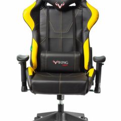 Кресло игровое Бюрократ VIKING 5 AERO YELLOW черный/желтый в Менделеевске - mendeleevsk.mebel24.online | фото 3