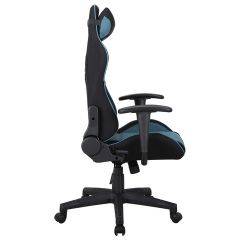 Кресло компьютерное BRABIX "GT Racer GM-100" (черное/голубое) 531818 в Менделеевске - mendeleevsk.mebel24.online | фото 3