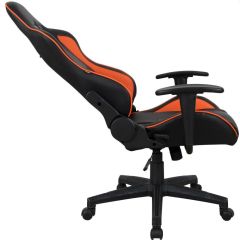 Кресло компьютерное BRABIX "GT Racer GM-100" (черное/оранжевое) 531925 в Менделеевске - mendeleevsk.mebel24.online | фото 4