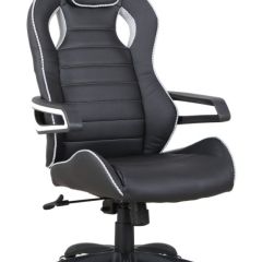 Кресло компьютерное BRABIX "Techno Pro GM-003" (черное/серое, вставки серые) 531814 в Менделеевске - mendeleevsk.mebel24.online | фото