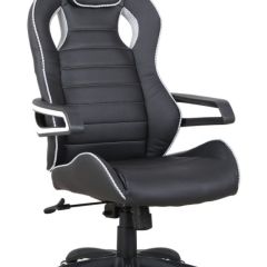 Кресло компьютерное BRABIX "Techno Pro GM-003" (черное/серое, вставки серые) 531814 в Менделеевске - mendeleevsk.mebel24.online | фото