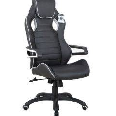 Кресло компьютерное BRABIX Techno Pro GM-003 (экокожа черное/серое, вставки серые) 531814 в Менделеевске - mendeleevsk.mebel24.online | фото 2
