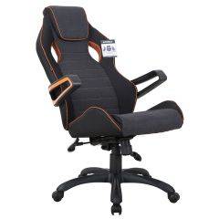 Кресло компьютерное BRABIX Techno Pro GM-003 (ткань черное/серое, вставки оранжевые) 531813 в Менделеевске - mendeleevsk.mebel24.online | фото 8