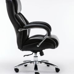 Кресло офисное BRABIX PREMIUM "Status HD-003" (хром, черное) 531821 в Менделеевске - mendeleevsk.mebel24.online | фото 3
