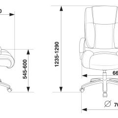 Кресло руководителя Бюрократ T-9925SL/BLACK в Менделеевске - mendeleevsk.mebel24.online | фото 4