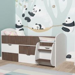 Кровать-чердак Малыш 7 в Менделеевске - mendeleevsk.mebel24.online | фото 3
