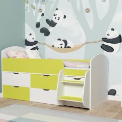 Кровать-чердак Малыш 7 в Менделеевске - mendeleevsk.mebel24.online | фото 10