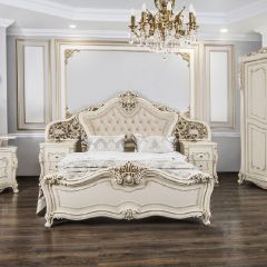 Кровать 1800 Джоконда (крем) в Менделеевске - mendeleevsk.mebel24.online | фото 6