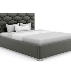 Кровать Коралл интерьерная +основание (90х200) в Менделеевске - mendeleevsk.mebel24.online | фото 9
