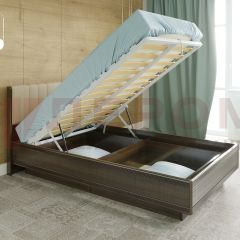 Кровать КР-1012 с мягким изголовьем в Менделеевске - mendeleevsk.mebel24.online | фото 6