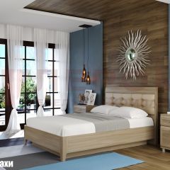 Кровать КР-1072 с мягким изголовьем в Менделеевске - mendeleevsk.mebel24.online | фото