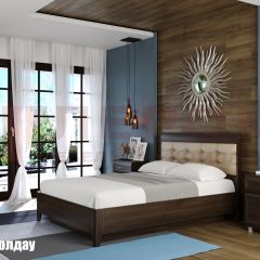 Кровать КР-1072 с мягким изголовьем в Менделеевске - mendeleevsk.mebel24.online | фото 3