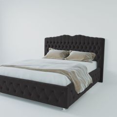 Кровать Нягань с ПМ 1200 (экокожа кольт ч) в Менделеевске - mendeleevsk.mebel24.online | фото 2