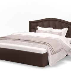 Кровать Стелла 1400*2000 + ПМ (Лесмо brown) коричневый в Менделеевске - mendeleevsk.mebel24.online | фото
