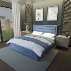 Кровать Тиана Решетка+ПМ+Дно (1200) в Менделеевске - mendeleevsk.mebel24.online | фото