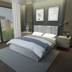 Кровать Верона Решетка+ПМ (1600) *БЕЗ ДНА в Менделеевске - mendeleevsk.mebel24.online | фото
