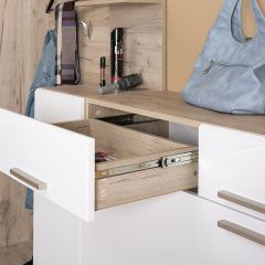 Модульная прихожая Лайн в Менделеевске - mendeleevsk.mebel24.online | фото 3