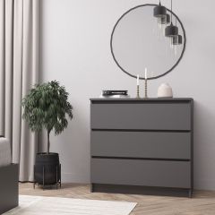 МОРИ МК 800.1 Комод (графит) в Менделеевске - mendeleevsk.mebel24.online | фото