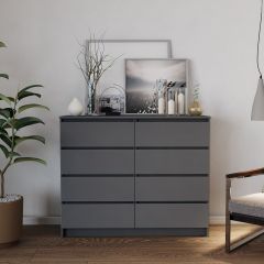 МОРИ МК 1200.8 Комод (графит) в Менделеевске - mendeleevsk.mebel24.online | фото