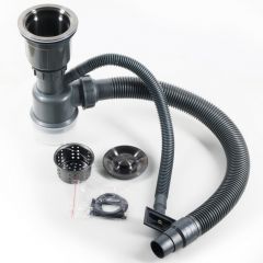 Мойка H6050B MELANA ProfLine 3,0/200 ГРАФИТ врезная прямоугольная с коландером H6050B в Менделеевске - mendeleevsk.mebel24.online | фото 2