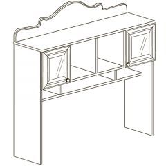 Надставка стола № 556 "Алиса" в Менделеевске - mendeleevsk.mebel24.online | фото 2