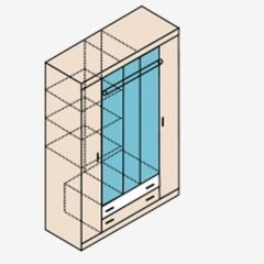 НИКА Н13 Шкаф для одежды в Менделеевске - mendeleevsk.mebel24.online | фото 5