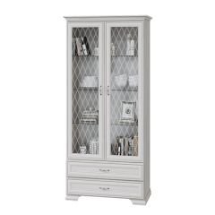 НИКОЛЬ Шкаф-витрина с 2 ст.дв. и 2 ящика в Менделеевске - mendeleevsk.mebel24.online | фото