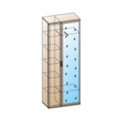 Прихожая Карина композиция 1 (Акация Молдау) в Менделеевске - mendeleevsk.mebel24.online | фото 2